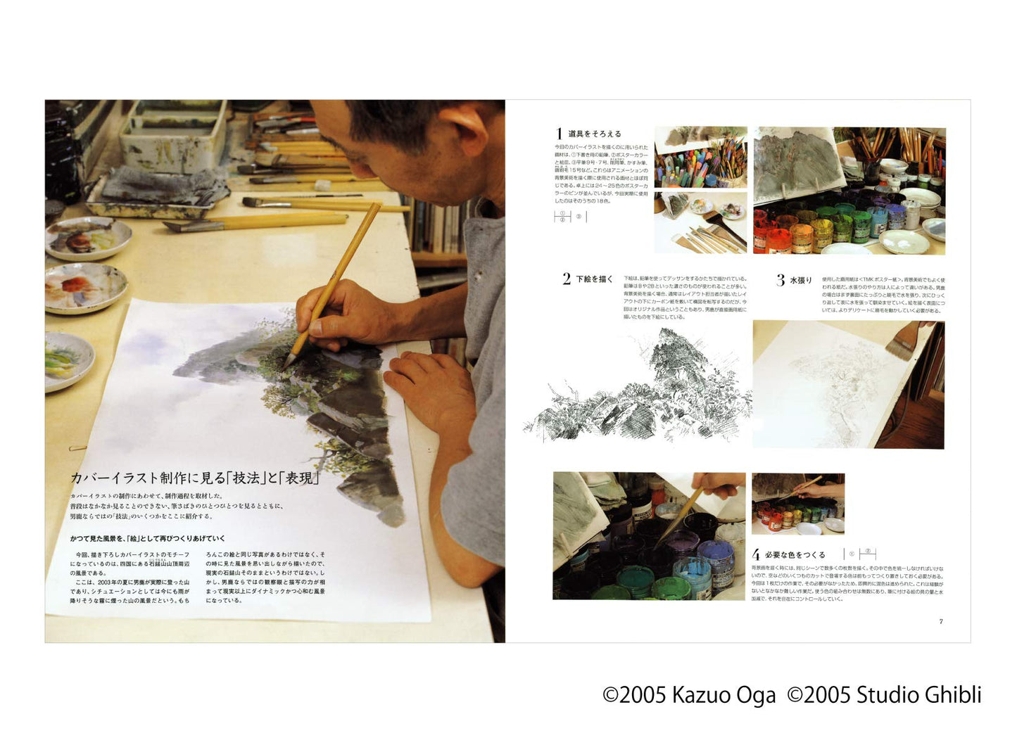 OGA KAZUO ANIMATION ARTWORKS II