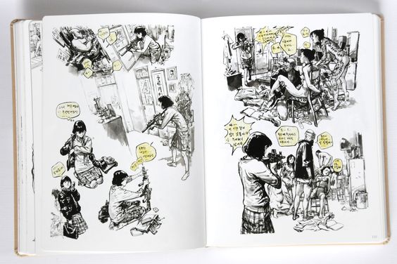 Omphalos Kim Jung Gi Sketch Art Book -IN STOCK