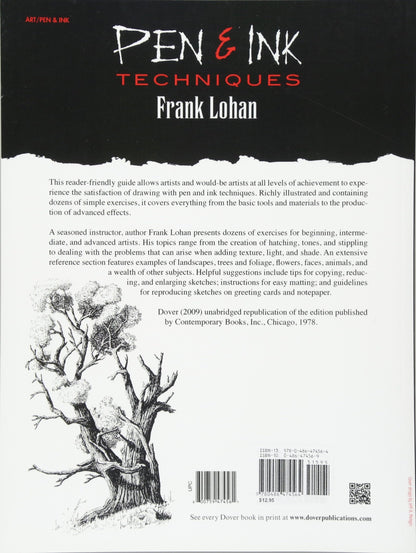 PEN & INK TECHNIQUES FRANK LOHAN