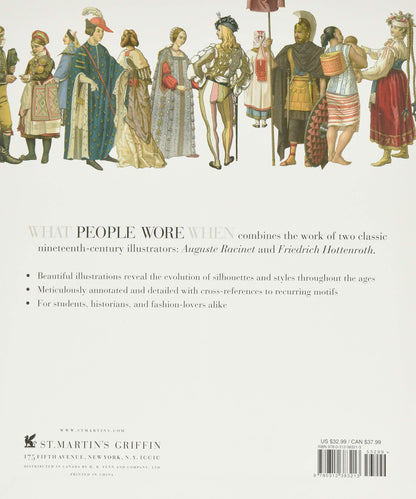 WHAT PEOPLE WORE WHEN
