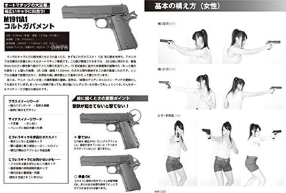 HANDGUN & RIFLE COMBAT POSE COLLECTION FOR MANGA