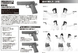 HANDGUN & RIFLE COMBAT POSE COLLECTION FOR MANGA