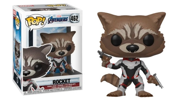 POP MARVEL GOTG COMIC ROCKET RACCOON endgame VINYL FIGURE