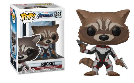 POP MARVEL GOTG COMIC ROCKET RACCOON endgame VINYL FIGURE