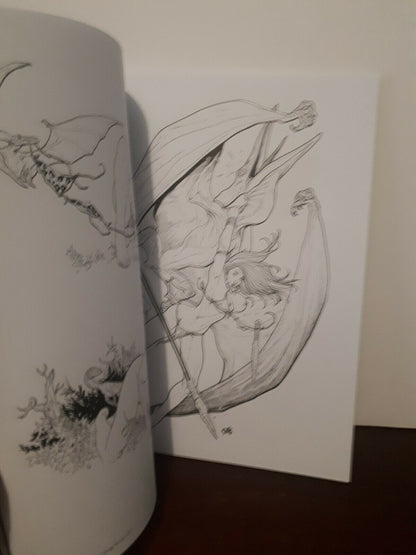 Frank Cho Savage Beauty Sketch Art Book Signed