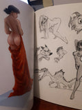 Dean Yeagle Scribblings 4 Sketch Book. SIGNED
