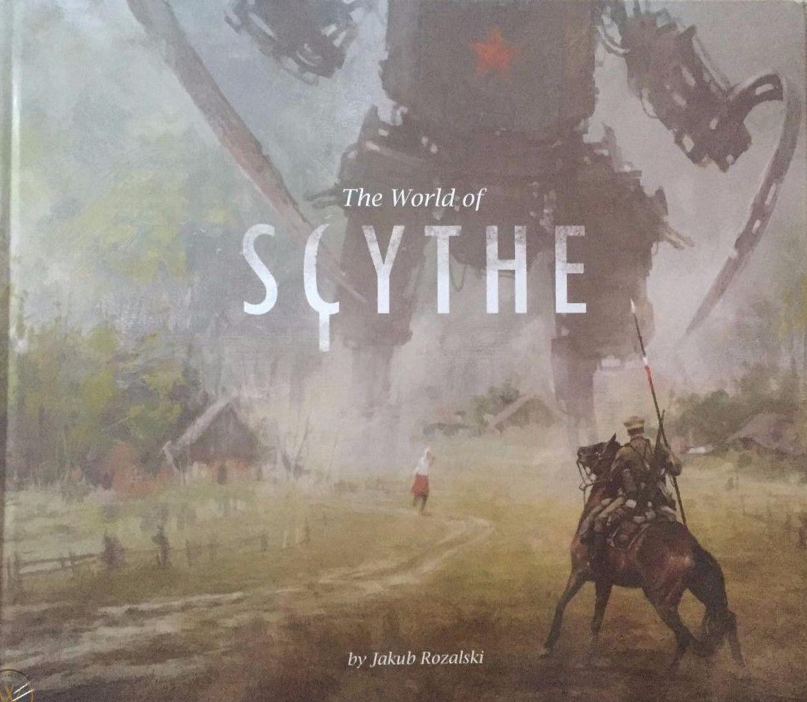 WORLD OF SCYTHE HC -Out of print Art Book.