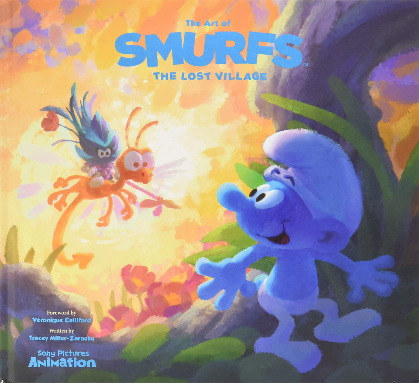 ART OF SMURFS THE LOST VILLAGE HC