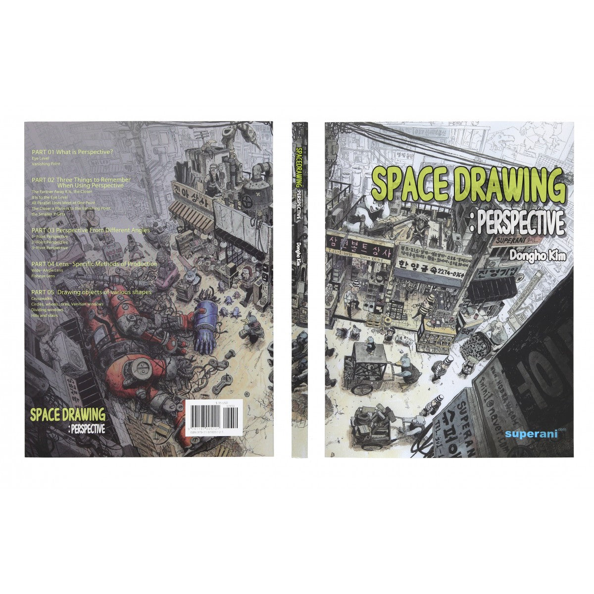 Space Drawing Perspective by Dong Ho Kim: Art Instruction Book