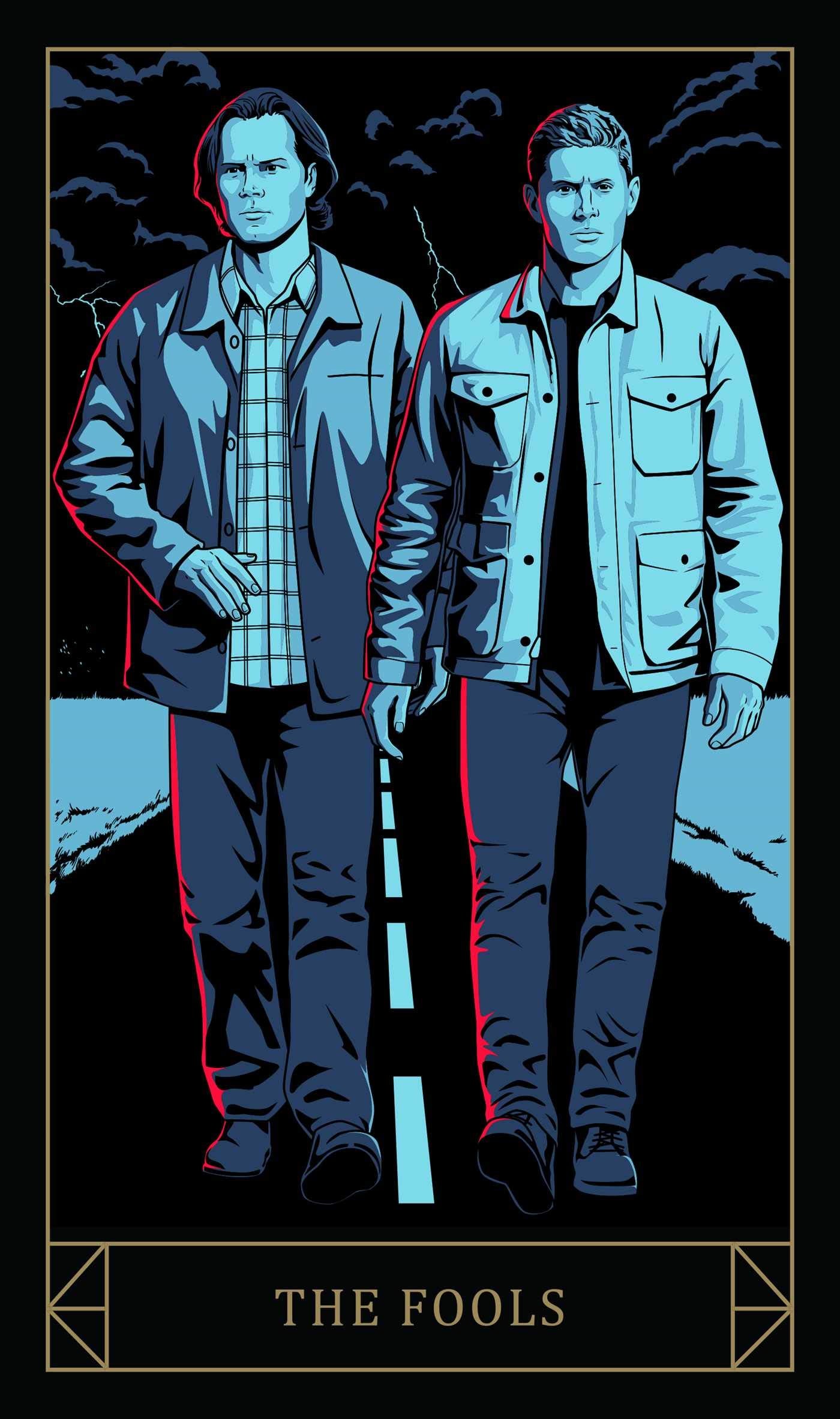 SUPERNATURAL TAROT DECK & GUIDEBOOK