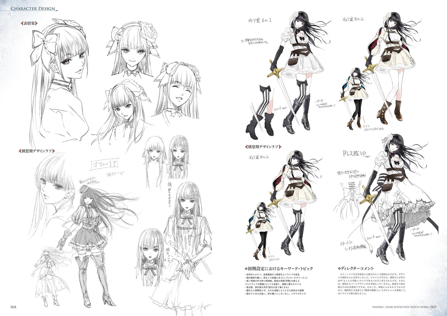 VALKYRIA AZURE REVOLUTION SETTING DOCUMENTS COLLECTION