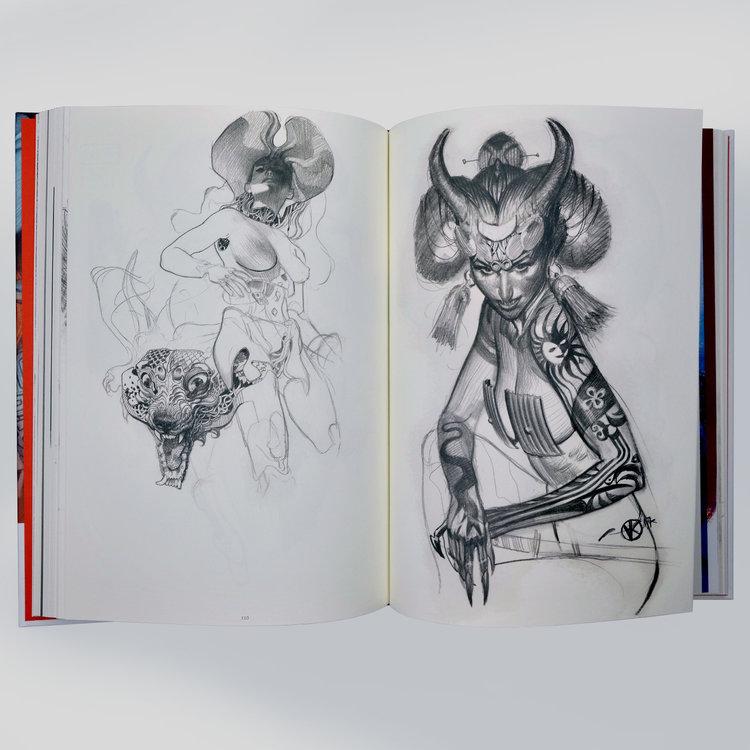 INSPIRE VIKTOR KALVACHEV HC with ORIGINAL ART SKETCH