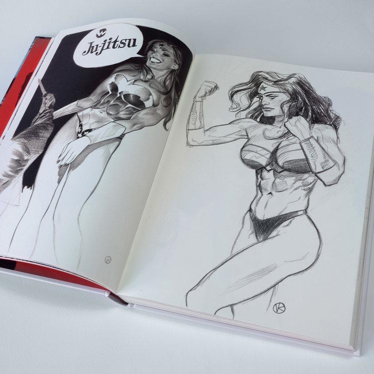 INSPIRE VIKTOR KALVACHEV HC with ORIGINAL ART SKETCH