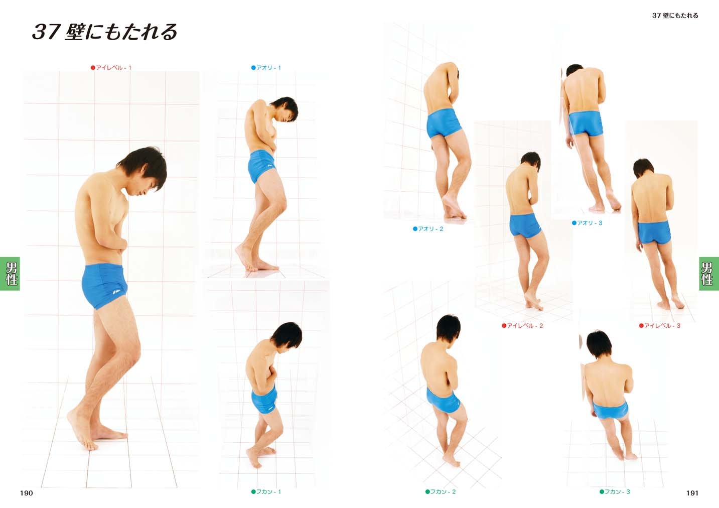 NEW POSE CATALOG 4 WALL POSES