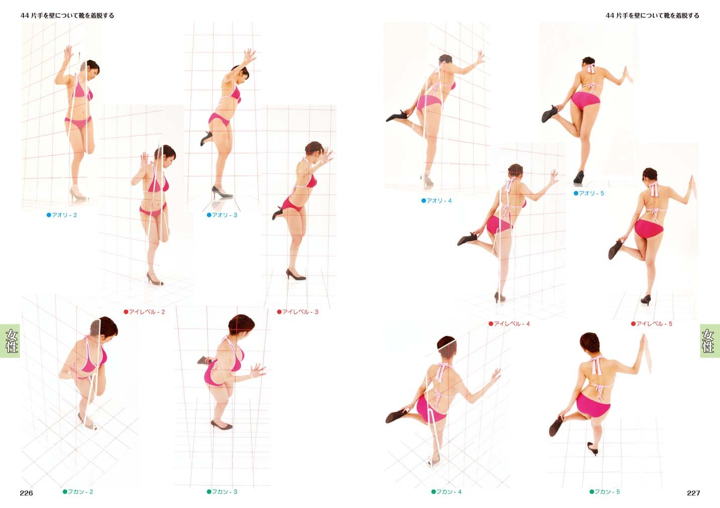 NEW POSE CATALOG 4 WALL POSES