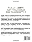 WALL ART MADE EASY READY TO FRAME VINTAGE COLES PHILLIPS PRINTS VOL 2