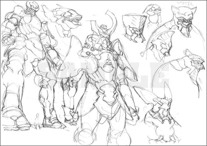 Yoh Yoshinari: Rough Sketches Art Book